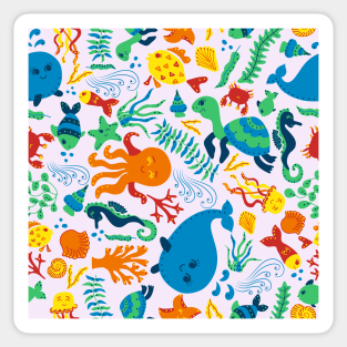 Ocean Animals Sticker